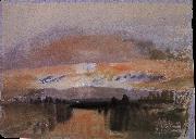 Joseph Mallord William Turner Lake Sweden oil painting artist